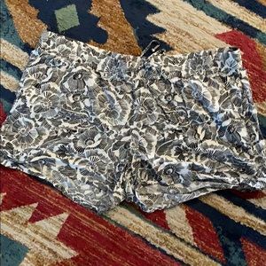 The cutest Black & white shorts!!!